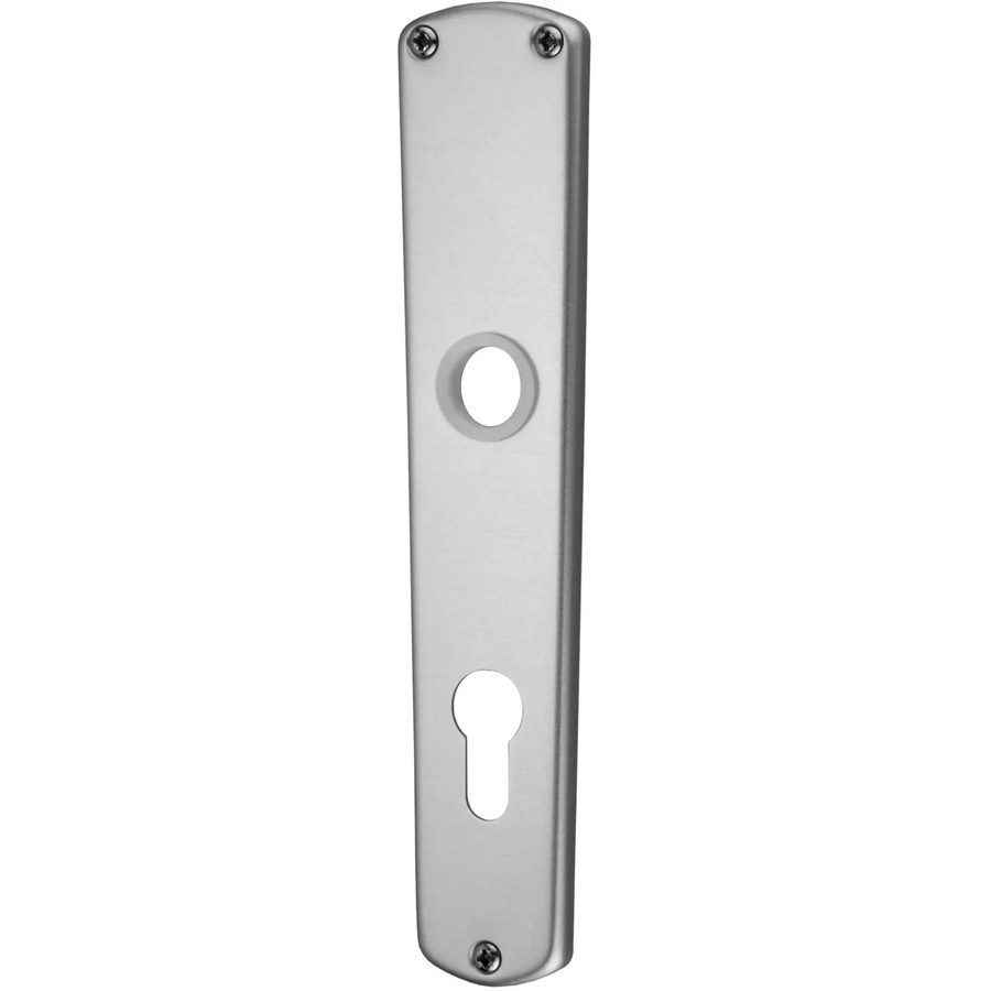 AnsaPro Zimmertür-Langschilderpaar PZ Iller aus Aluminium in Silber Natur - Bild 2