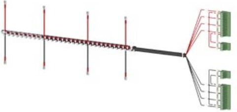 Siemens Spannungsversorgungskabel 4polig 3KC98305 multicolour - Bild 1