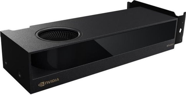 NVIDIA RTX 2000 Ada Generation Grafikkarte mit 16GB GDDR6, PCIe 4.0 x16 und 4 x Mini DisplayPort in Schwarz - Bild 1