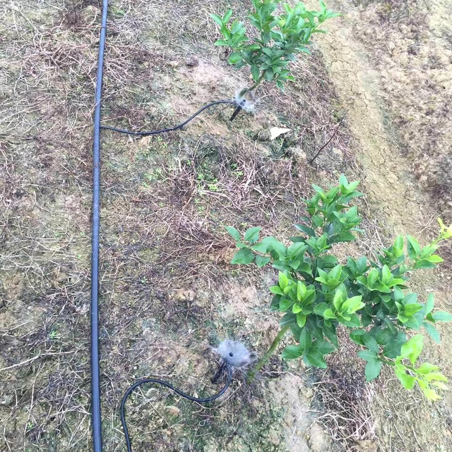 Einstellbares Tropf-Bewässerungssystem für den Garten mit 10 bis 50 Teilen in Rot und Schwarz - Bild 2