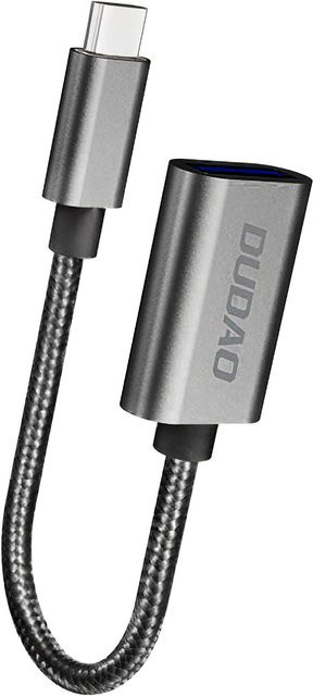 Dudao L15T OTG Adapter USB-C auf USB-A in Grau - Bild 1
