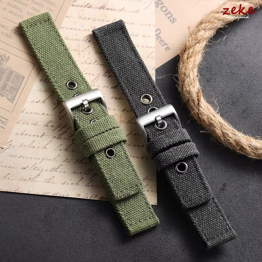 Uhrenarmband crazyband, Nylon, Textil/NATO, Unisex - Bild 2