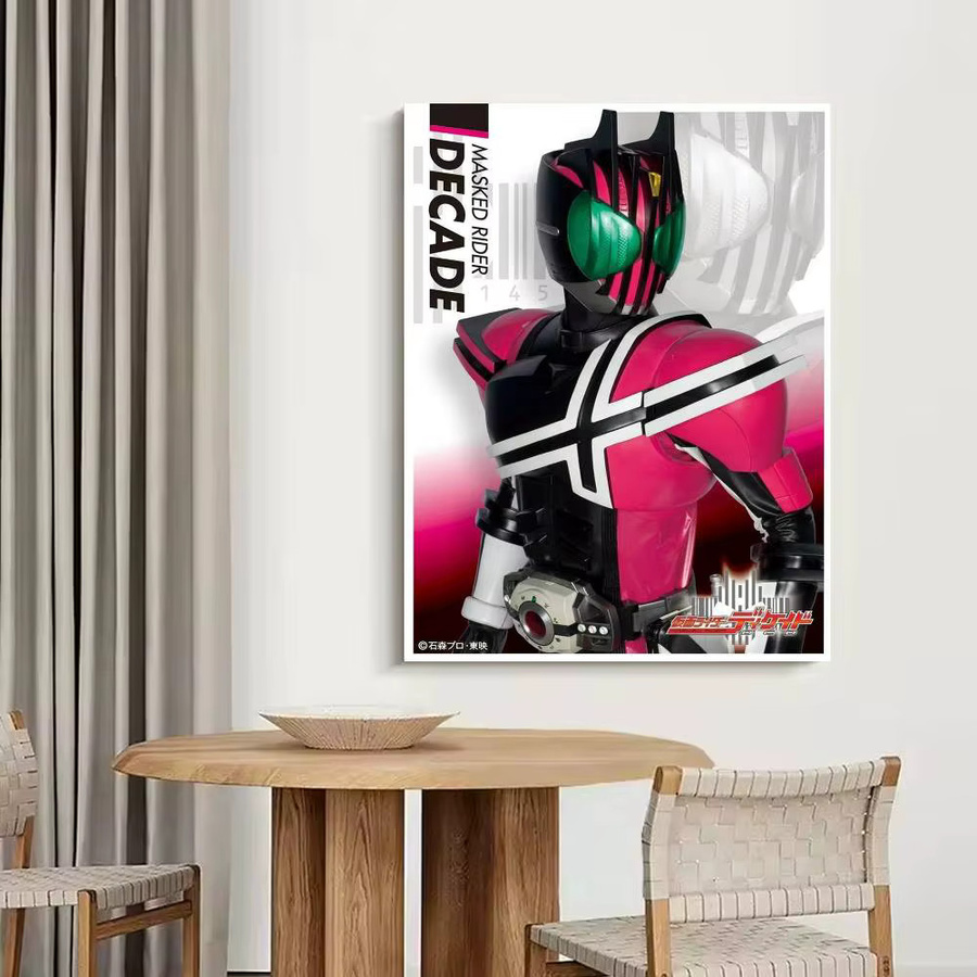 Potdemiel Came Rider Whitepaper Poster, moderner Grafikdruck in Weiß und Multicolour für deine Wanddekoration - Bild 4