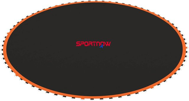 SPORTNOW Trampolin Sprungtuch als Ersatzmatte, Durchmesser: 323 cm, Schwarz oder Orange - Bild 2