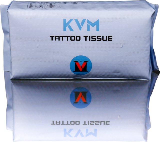 KVM Tattoo-Reinigungstücher Einweg-Gaze, Unisex, 1/3 Pack - Bild 1