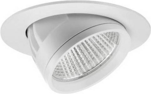 Brumberg LED-Deckenstrahler 88263174DA, rund, dimmbar, weiß/silber - Bild 1