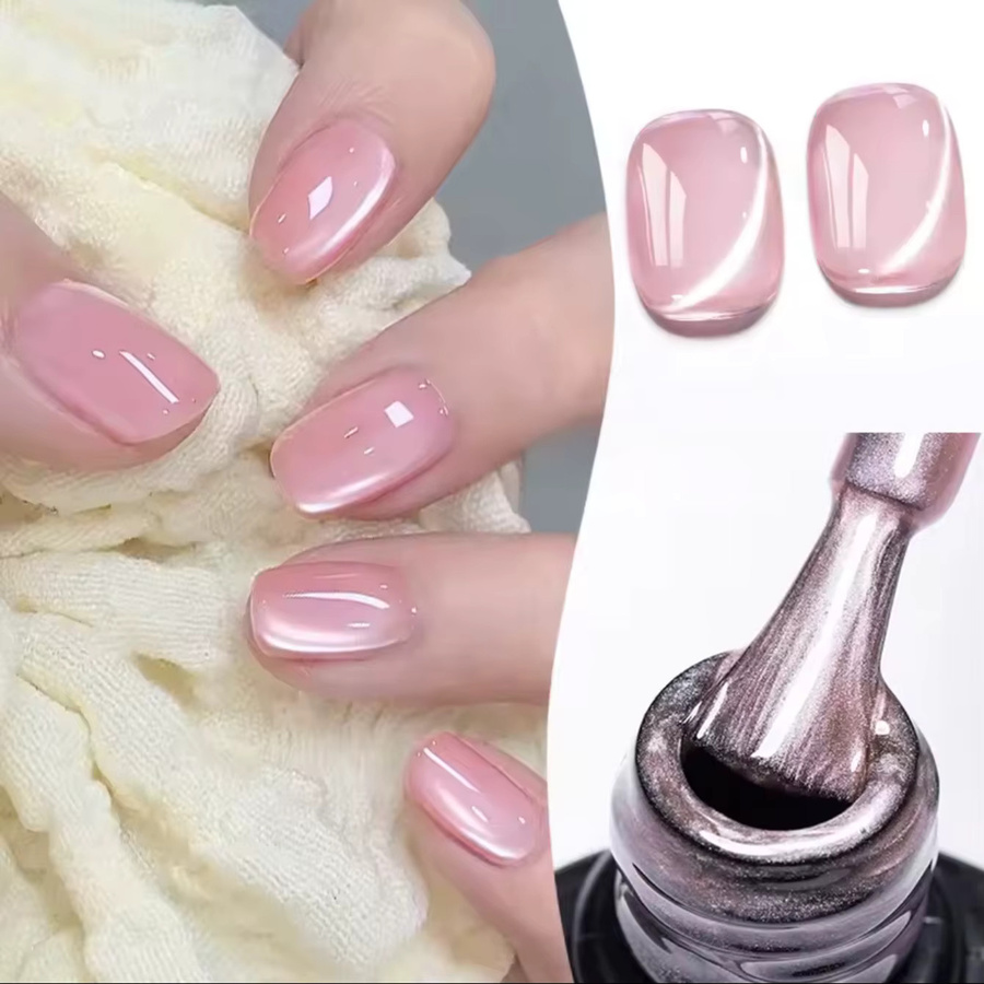 MISS MIANEL Nagellack, Pfirsichrosa Nude, Glänzend, 10 ml - Bild 3