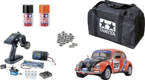 Tamiya MF-01X VW Beetle Rally, RC Modellauto, Bausatz, 1:10, 4WD - Bild 1