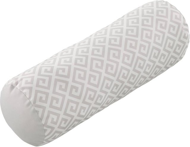 Nackenrolle Poco Silber Polyester B/D: 50 x 18 cm - Bild 1