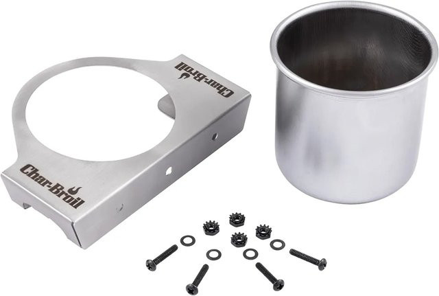 Char-Broil Gear Trax Flaschenhalter und Flaschenöffner in Silber - Bild 1