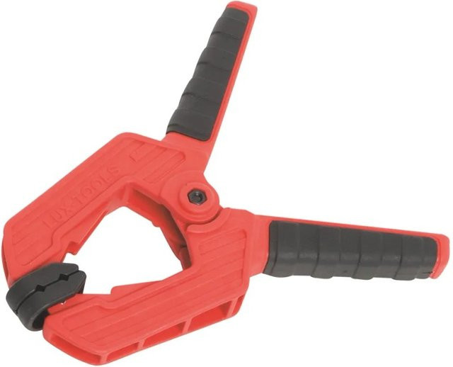 LUX-TOOLS Leimklemme Rot mit Kunststoffelementen 170 mm - Bild 1