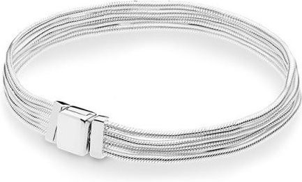 Wucifang Jewelry Armband, 925 Sterling Silber, Reflexions Bead, 18cm, Damen - Bild 1