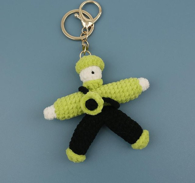 Linyi toy Schlüsselanhänger, handgemacht, Häkeln, Unisex - Bild 1