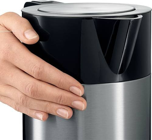 Bosch Wasserkocher TWK7203 aus Edelstahl in Schwarz und Silber mit Touch-Display und Keep-Warm-Funktion - Bild 3