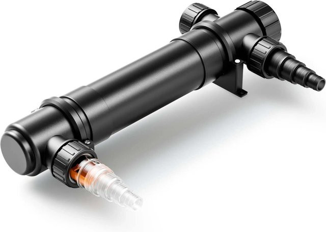 Sunsun UV-C Teichklärer Wasserklärer Lichtfilter, 36 W, 4500 L/H, Schwarz - Bild 1
