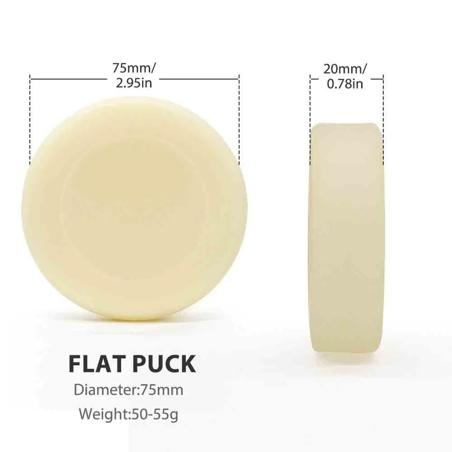 UICE Eishockey-Puck, leuchtender Hockey-Puck, Kunststoff, Gummi - Bild 5