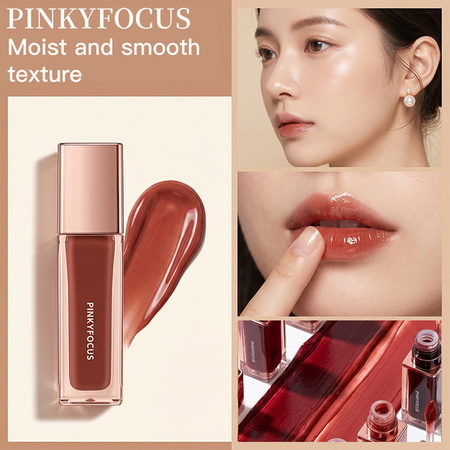 Pinkyfocus Lipgloss, 01# Thick Rose, Glänzend