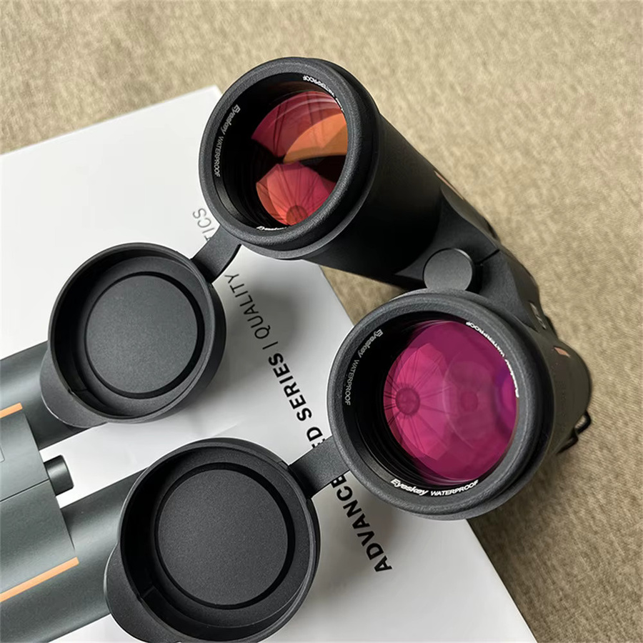 Eyeskey TJ10X42ED Professionelles ED-Teleskop Fernglas in Schwarz mit FBC-Beschichtung und ABBE-Prisma für Jagd und Outdoor - Bild 4
