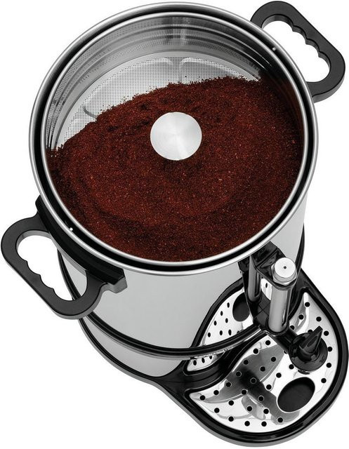Bartscher PRO II 100T Kaffeemaschine, 13,2 l, silber/schwarz, B/H/T: 35 x 54 x 37,5 cm - Bild 1
