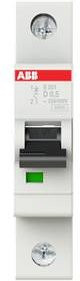 ABB S201-D0.5 Leitungsschutzschalter 0,5A 230V in Weiß - Bild 1