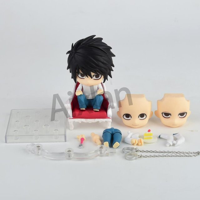 Aixlan Death Note Yagami Light L Lawliet Action Modell PVC Figur 10cm - Bild 1