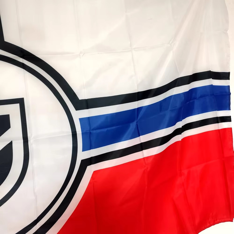 Russische Kreuzflagge Ambition-Flagge aus Polyester, B/H: 90 x 150 cm, Mehrfarbig - Bild 2