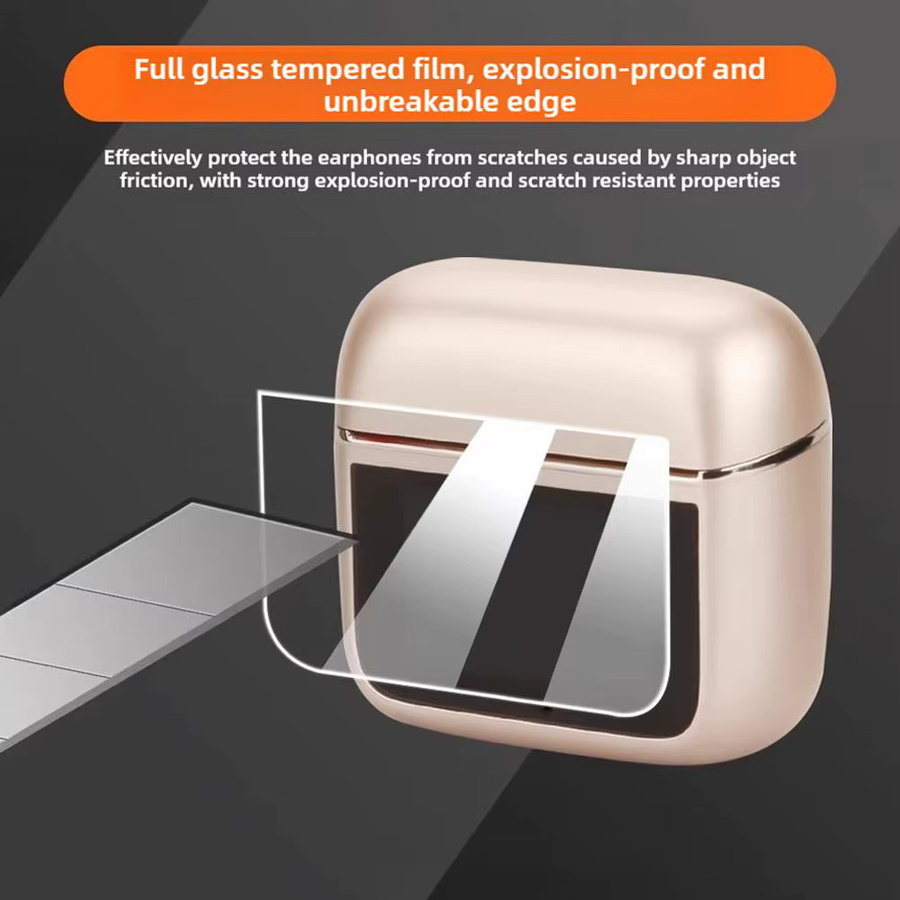 Schutzfolie aus gehärtetem Glas für TOUR PRO 3 mit HD-Hartfilm-Technologie, wasserdicht und anti-fingerabdruckbehaftet - Bild 4