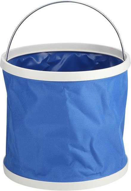 Tragbarer faltbarer Wasserbehälter von OutsideWorld in Blau für Reisen, Wandern und Angeln, B/T/H: 23,5 x 21,0 x 23,5 cm - Bild 1