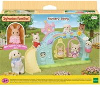 Sylvanian Families Erlebniskindergarten Schaukel mit Figur, Konstruktionsspielzeug, ab 3 Jahre - Bild 1