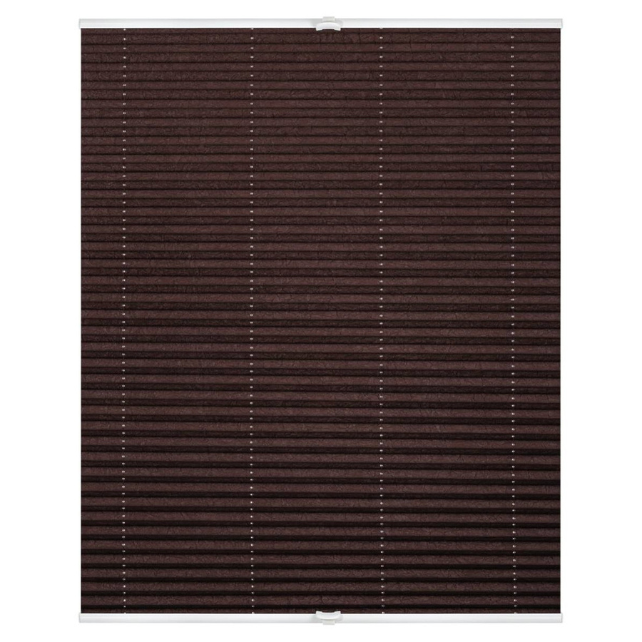 LICHTBLICK Spannplissee Single Pleat in Braun, semi-transparent, B: 60 cm, H: 210 cm - Bild 2