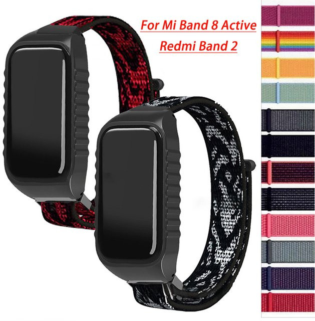 CAOWTAN Uhrenarmband Nylon, Schwarz, Unisex - Bild 1