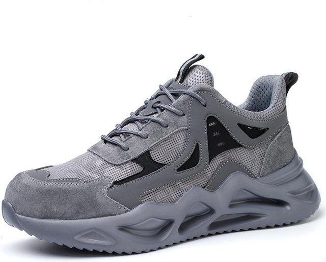 Shoekeeper Arbeitssicherheitsschuhe mit Stahlkappe und durchtrittsicherer Sohle, Farbe: Grau, Größe: 37 - Bild 1