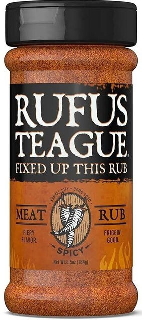 Rufus Teague Spicy Meat Rub Original BBQ scharf 184 g - Bild 1