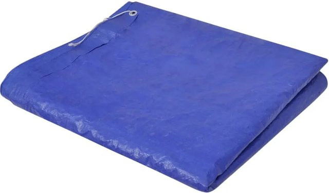 2er-Set furnicato Poolabdeckungen aus PE, rechteckig, 90 g/m², B: 394 cm, T: 207 cm - Bild 1