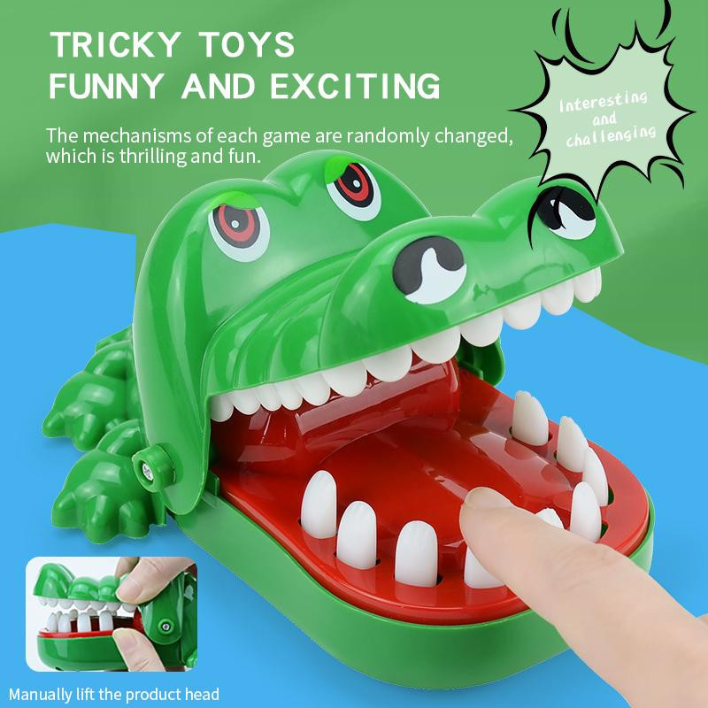 Yiran toy Krokodil-Fingerbiss-Spiel Lustiges Spielzeug - Bild 2