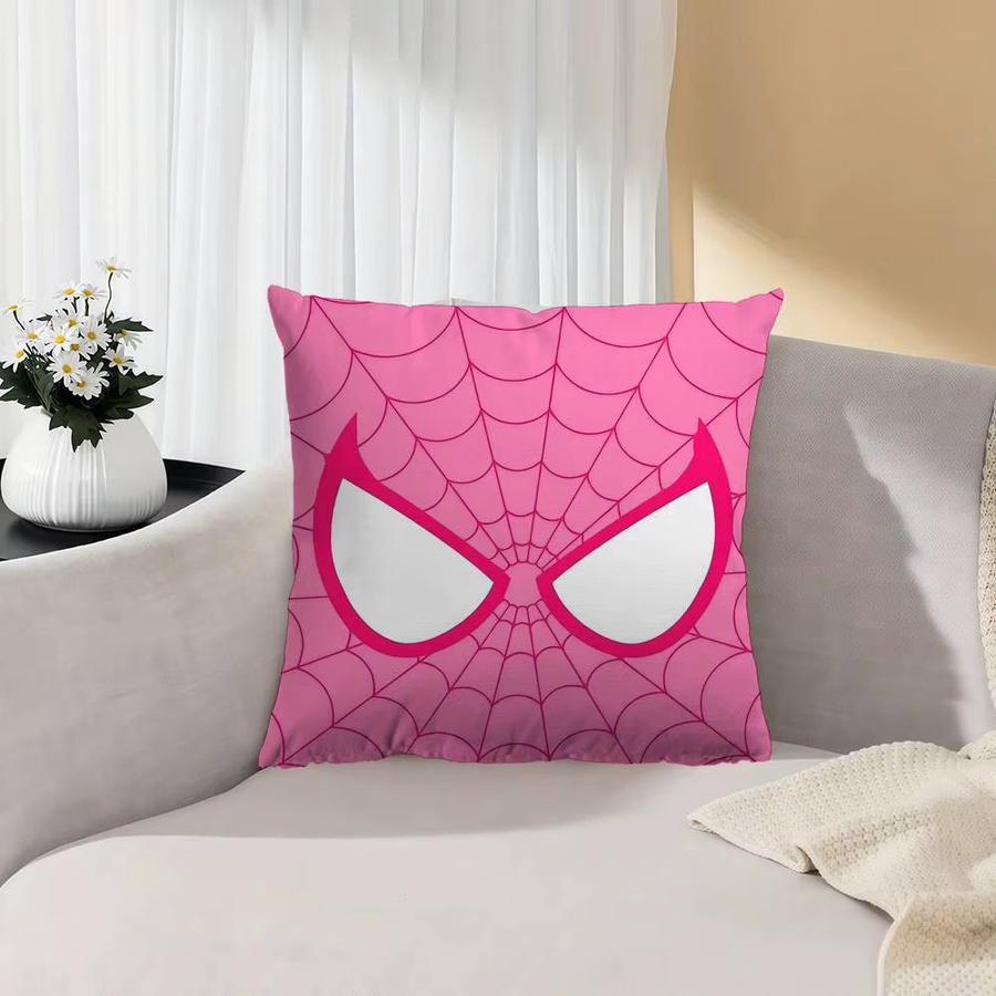 Beast Kingdom Spider-Man Kissenbezug aus Plüsch in Pink, quadratisch, B/B/H: 30 x 30 x 30 cm - Bild 3