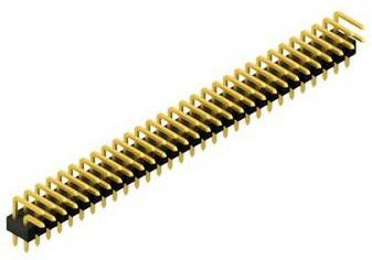 Fischer Elektronik Stiftleiste Standard Gold 10 Stück - Bild 1