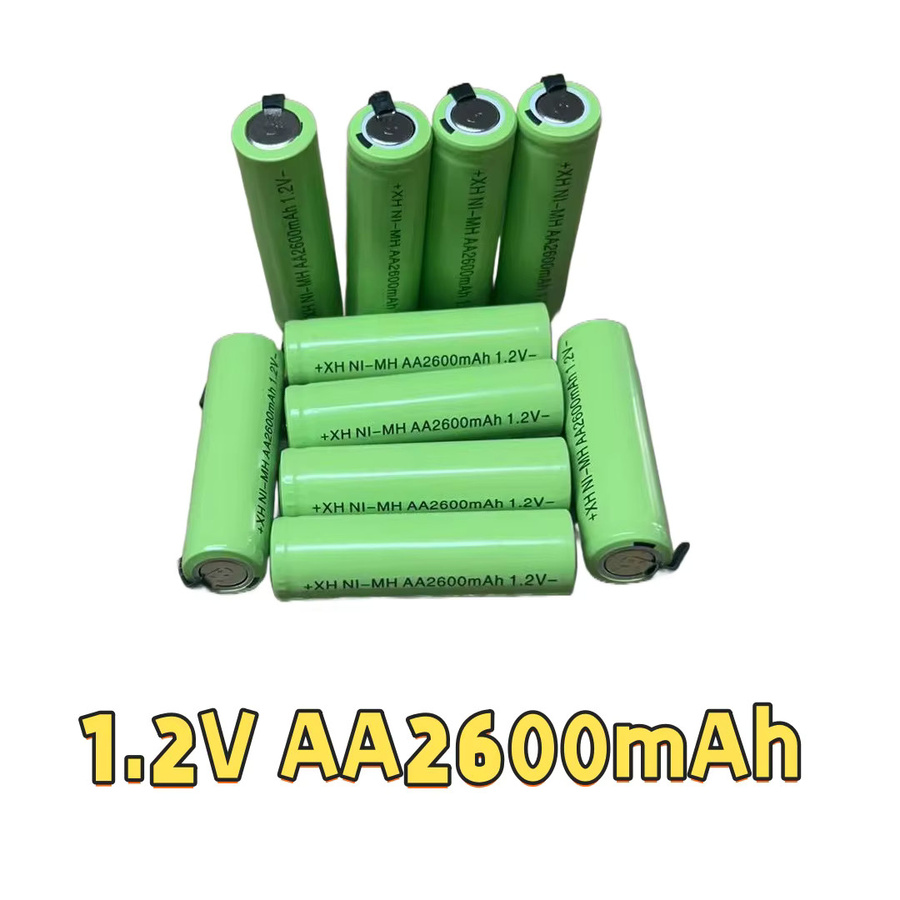 Lerp AA Ni-MH Akku 1,2V 2600mAh mit Anschlussflanschen in Grün - Bild 2
