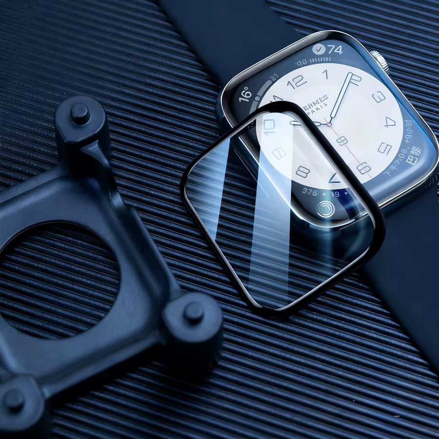 Apple Displayschutzfolie Silikon, transparent, Unisex - Bild 2