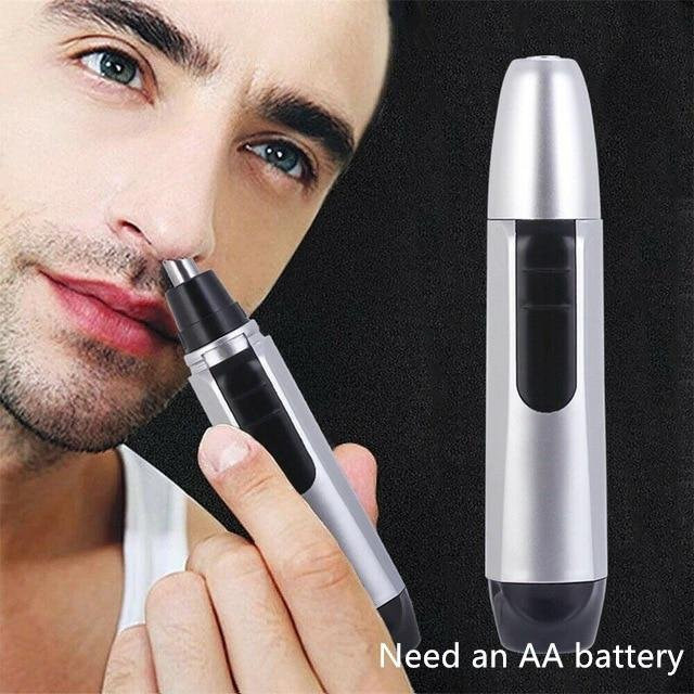 Faylisvow Elektrischer Nasen- und Ohrtrimmer, Silber, Unisex - Bild 1