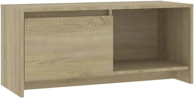vidaXL TV-Schrank aus Holzwerkstoff in Sonoma-Eiche, B/T/H: 90 x 35 x 40 cm - Bild 1