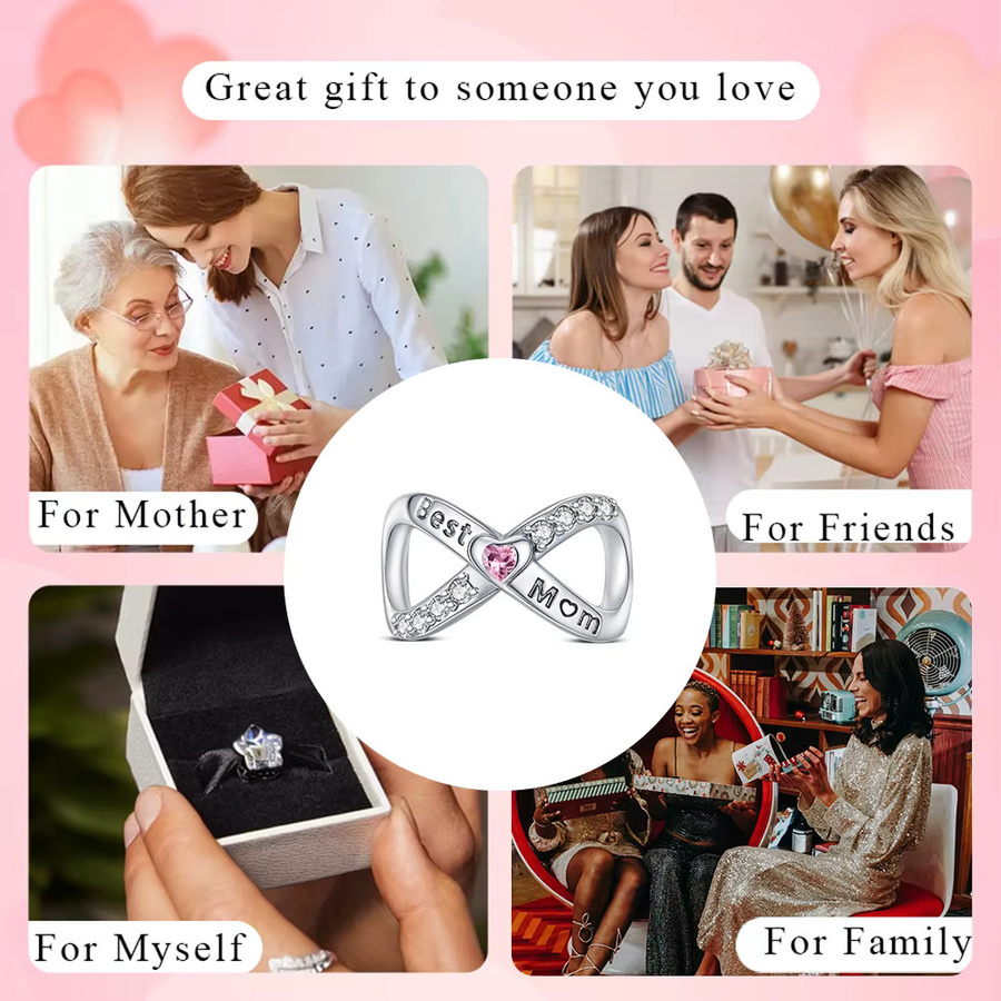 Charms Infinite Love Perle, 925 Silber, Damen - Bild 2
