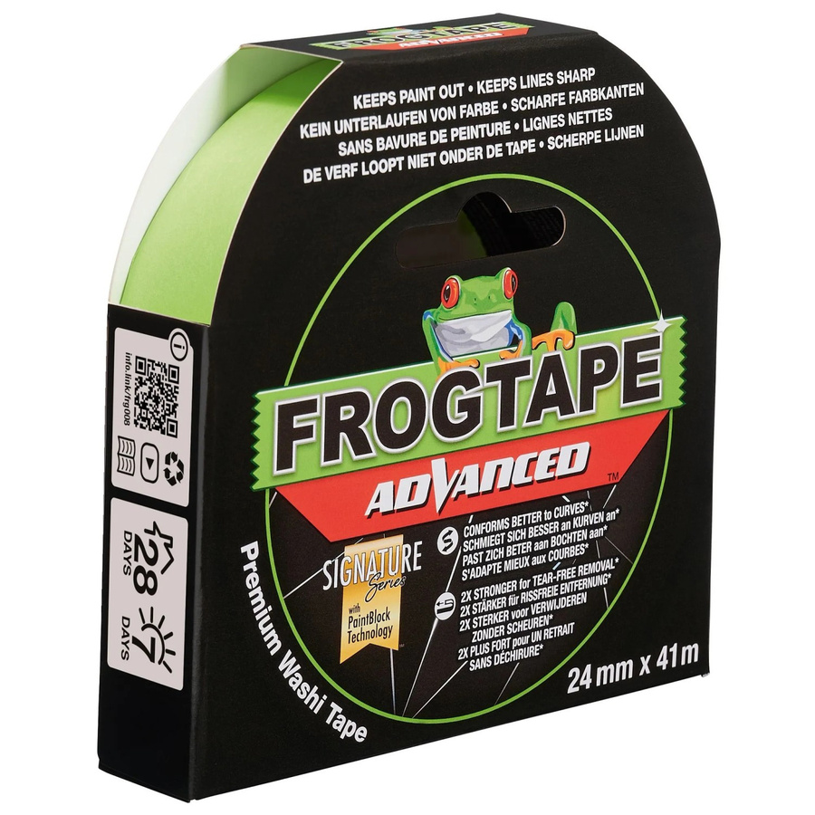 FrogTape Washi-Malerband Advanced Green Breite: 24 mm, Länge: 41 m - Bild 2