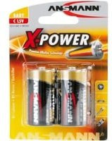 Ansmann X-Power Alkaline Batterien Baby C / LR14, 2er Pack, 1.5V - Bild 2