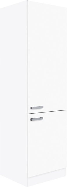 Optifit Küchen-Hochschrank Salo214 mit Wäschesortierung in Weiß - Bild 1