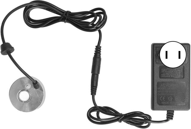 TOMTOP JMS Ultraschall-Nebelmaschine aus Aluminiumlegierung für Teich und Steingarten in Schwarz - Bild 1
