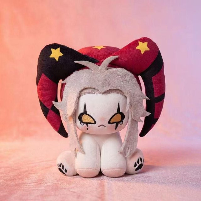 Yiran toy Der Freak Zirkus Pierrot Plüschfigur, 20cm, ab 14 Jahren - Bild 1