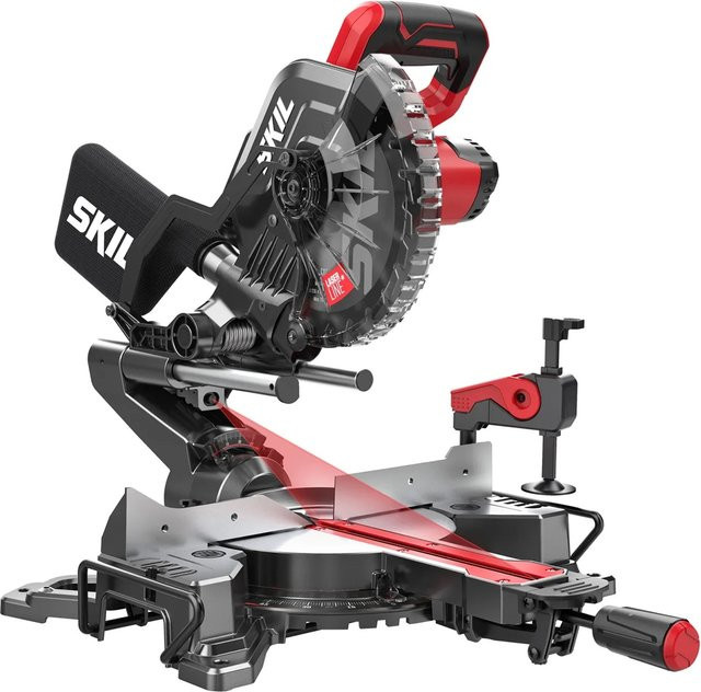 Skil Akku-Kapp- und Zugsäge 3590CA in Schwarz, ohne Akku und Ladegerät, Schnittbreite: 216 mm - Bild 1
