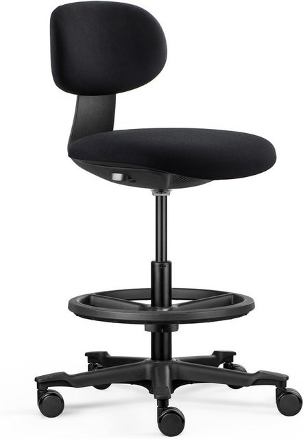 hjh OFFICE Arbeitsstuhl WORK MF2 aus Stoff ohne Armlehnen - Bild 1