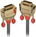 Lindy Gold DVI-Kabel Dual Link DVI-D auf DVI-D, 7,5 m, Grau - Bild 1